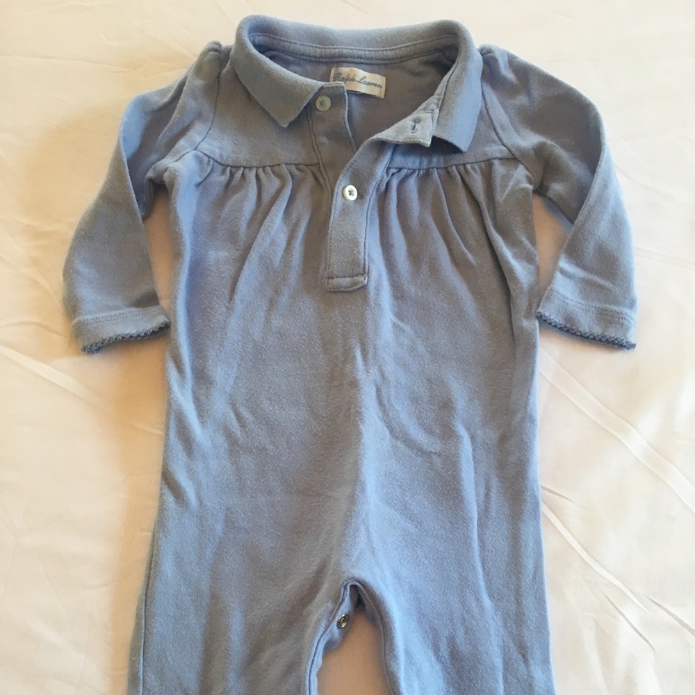 Ralph Lauren One Piece Infant Baby Bodysuit